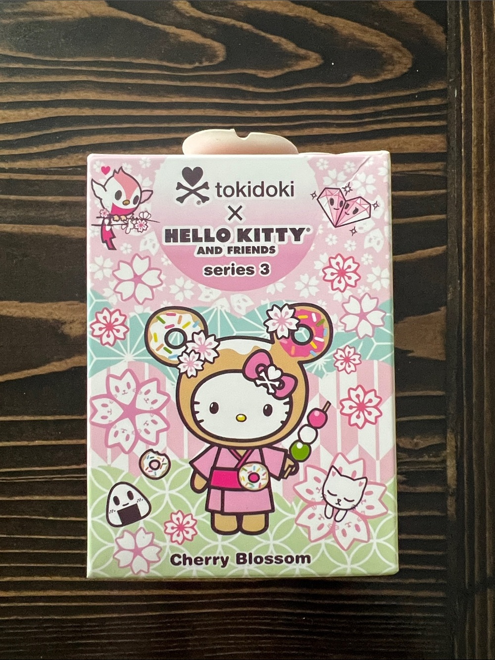 tokidoki Hello Kitty Cherry Blossom Series 3 mystery box.